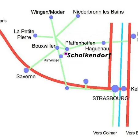 Le Des Ecureuils アパート